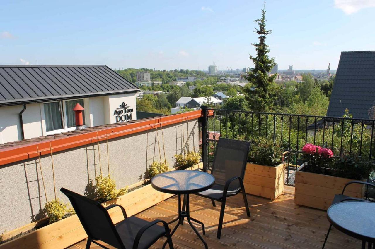 Villa Agatomdom Gdansk, Taras-Grill-Kuchnia, 1800M Stare Miasto Gdańsk Exteriör bild
