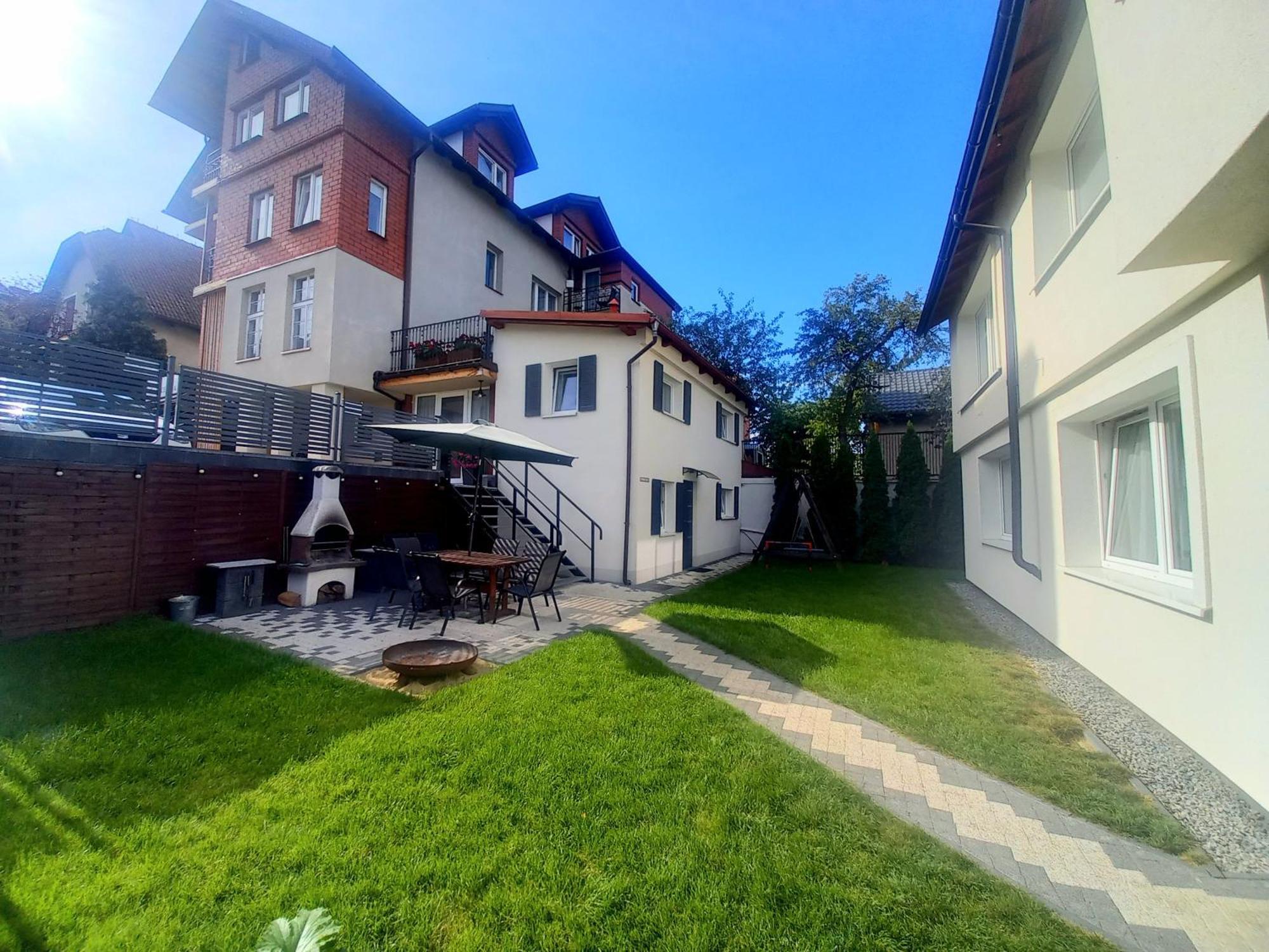 Villa Agatomdom Gdansk, Taras-Grill-Kuchnia, 1800M Stare Miasto Gdańsk Exteriör bild